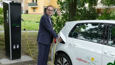 Elektro-Carsharing und Auflademöglichkeit E-Autos jetzt auch in Loffenau
