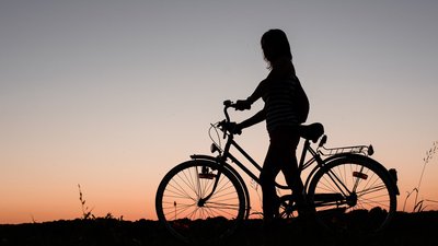 Radfahren bei Dunkelheit
