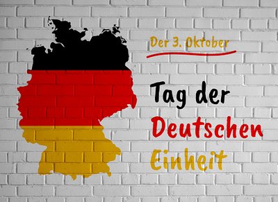 Tag der Deutschen Einheit am 03.10.2021
